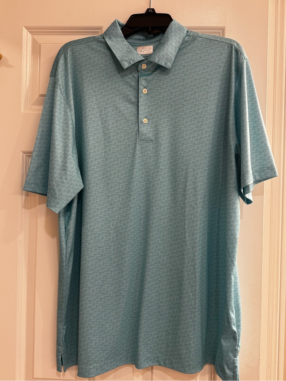 Greg Norman Collection Teal Short Sleeve Polo XL
